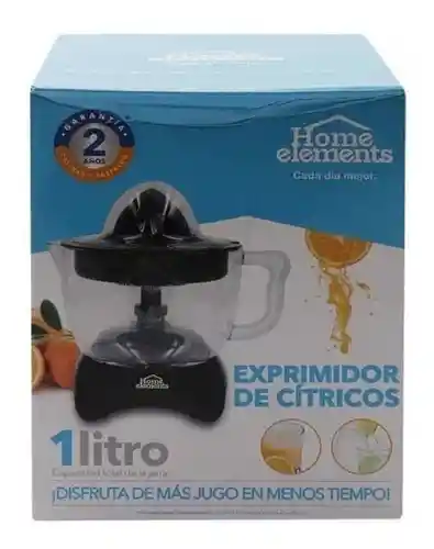 Home Elements Exprimidor De Jugo De 1 Litro8804N Negro