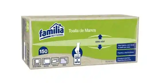 Familia Toallas De Manos Z Natural Portatil
