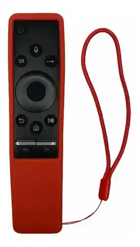 Funda Forro Protector Control Samsung One Remote V.lite Rojo