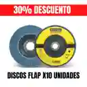 Discos Lija Flap 115mm Grano X10u Segun Referencias Disponibles