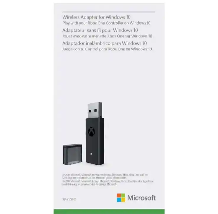 Adaptador Inalámbrico Xbox Para Windows 10