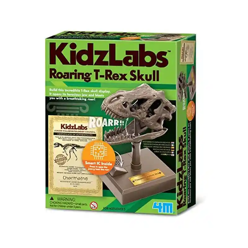 Kidzlabs Cráneo Rugiente De T-rex