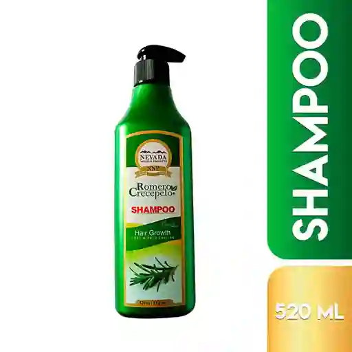 Nevada Shampoo Romero Crecepelo 520 Ml