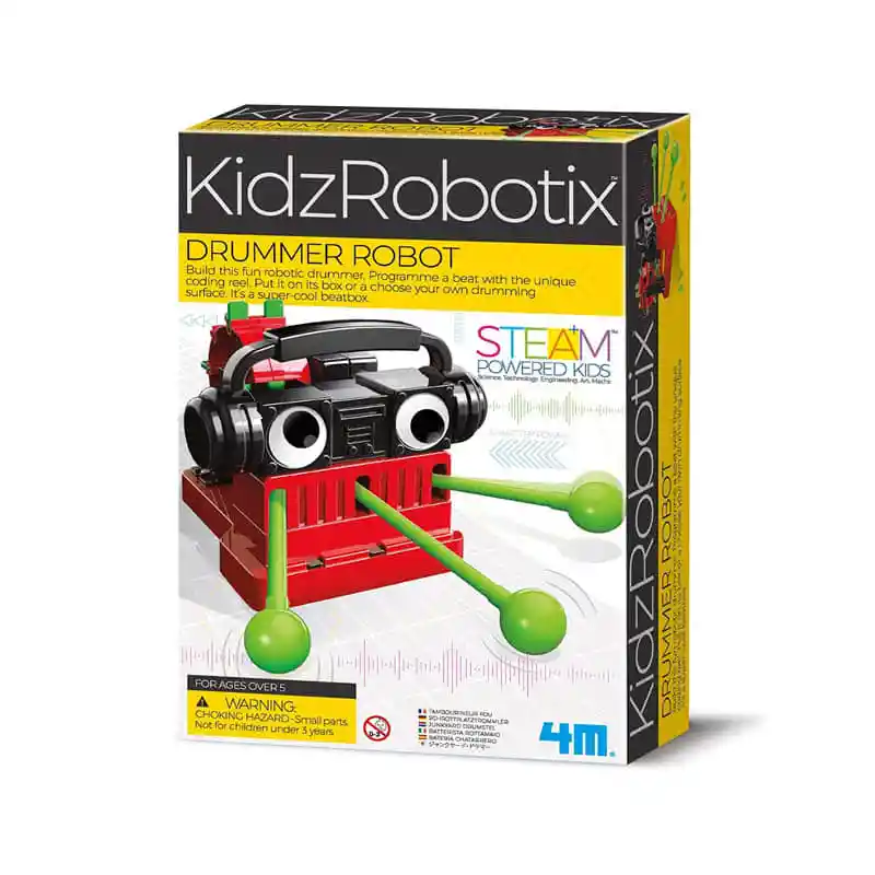 Experimento Robot Baterista Kidzlabs