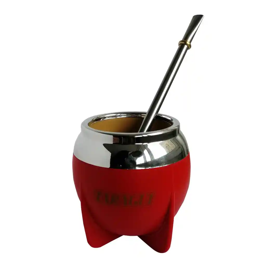 Taragui Set De Bombilla Y Calabaza Para Yerba Mate