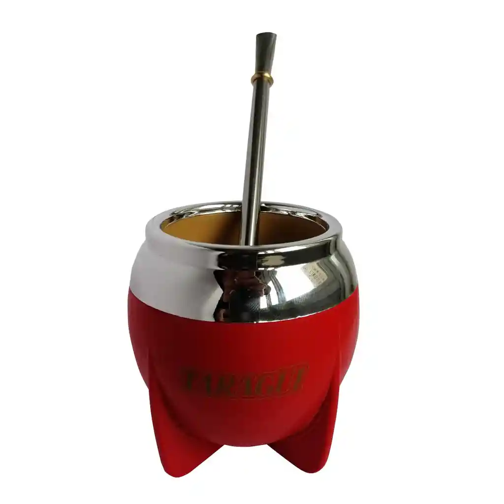 Taragui Set De Bombilla Y Calabaza Para Yerba Mate