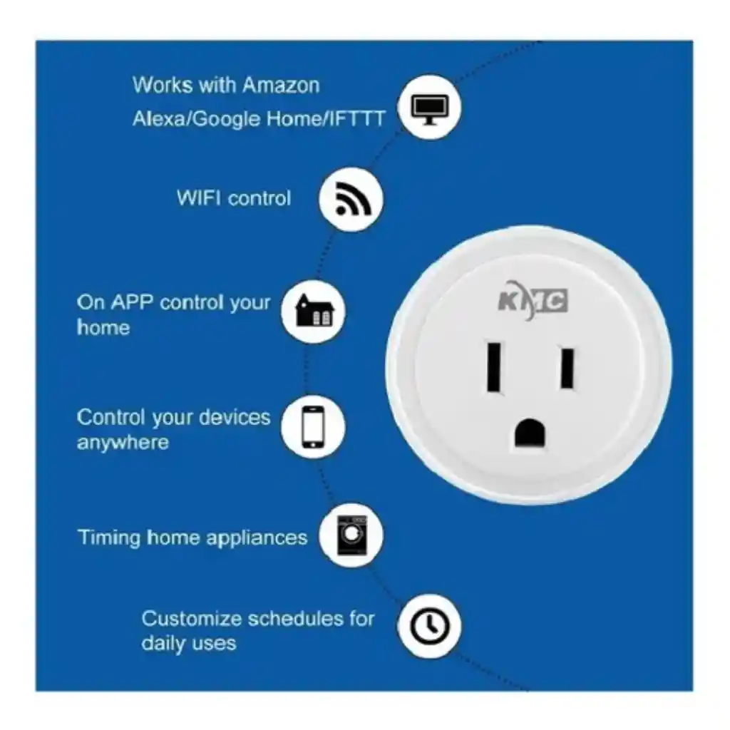 Enchufe Inteligente Wifi Gosund X 1 Alexa Y Google Assistant