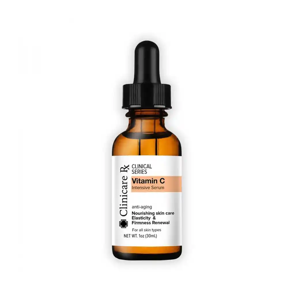 Vitamina C Suero Intensivo Clinicare Rx Anti-edad Nutrición Y Firmeza Para La Piel 1 Oz (30 Ml)