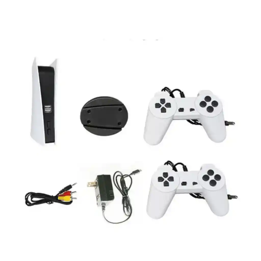 Poly Station Consola Gs4 Negro 200 Juegos Pistola 2 Control