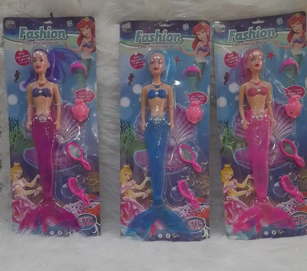 - Navidad -sirena Grande Musical Con Luz-