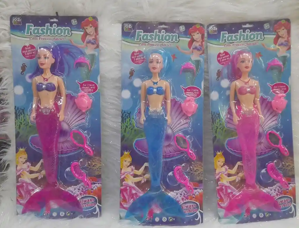 - Navidad -sirena Grande Musical Con Luz-