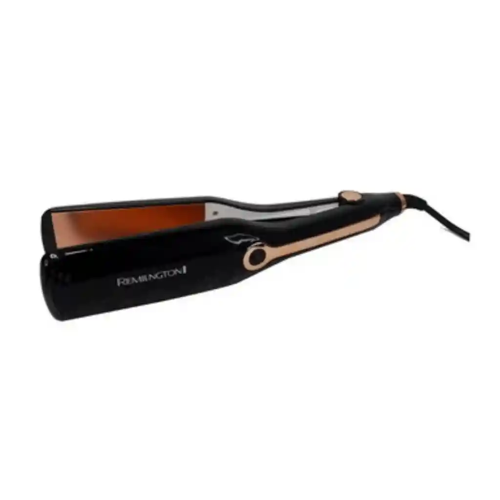 Plancha Cabello Ancha Re2077 Alisador Alisa Pelo Negro