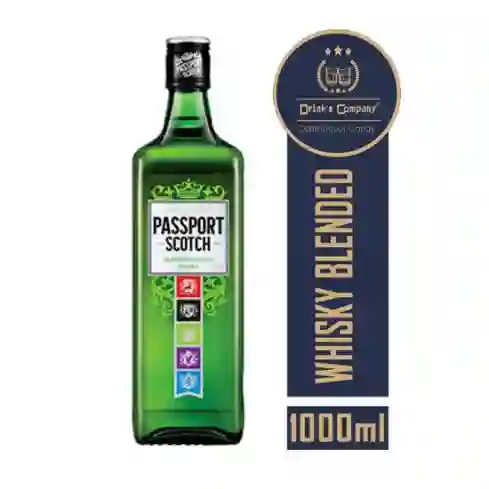 Whisky Passport Scotch Litro