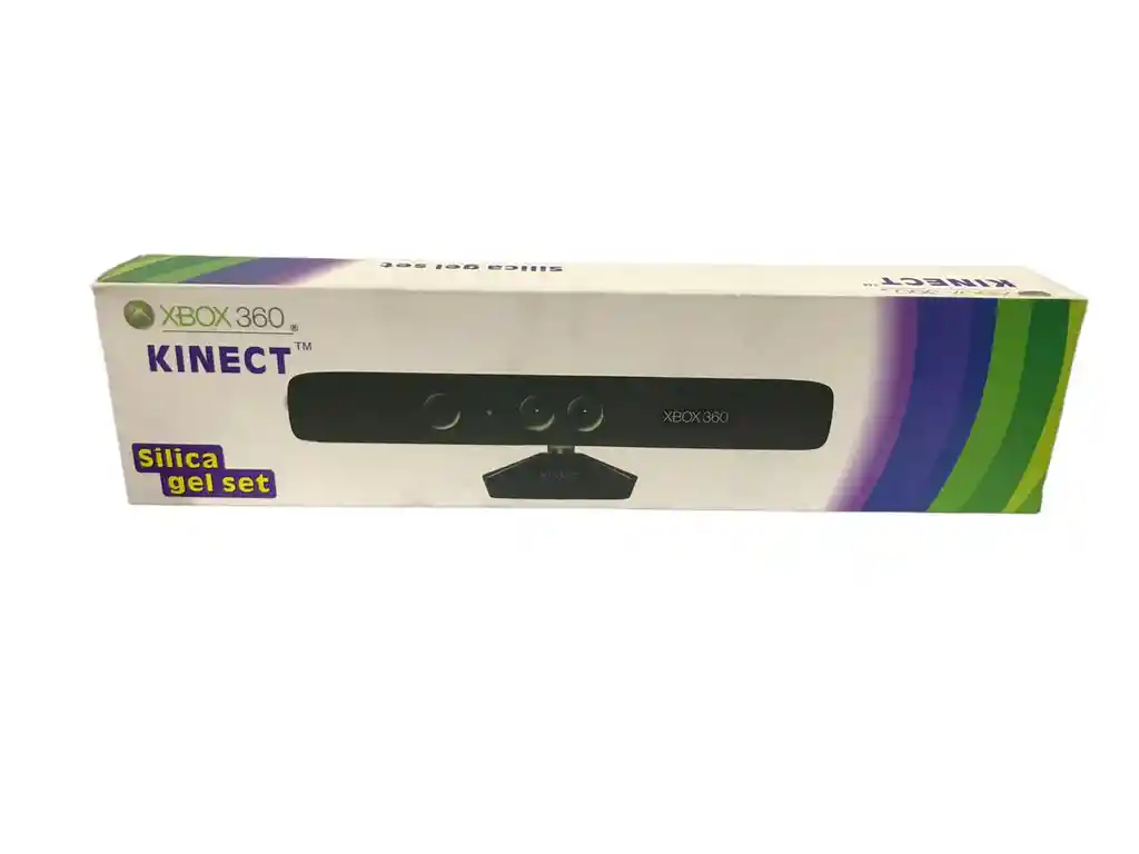 Kinect Para Xbox 360 + Forro Protector Negro En Silicona