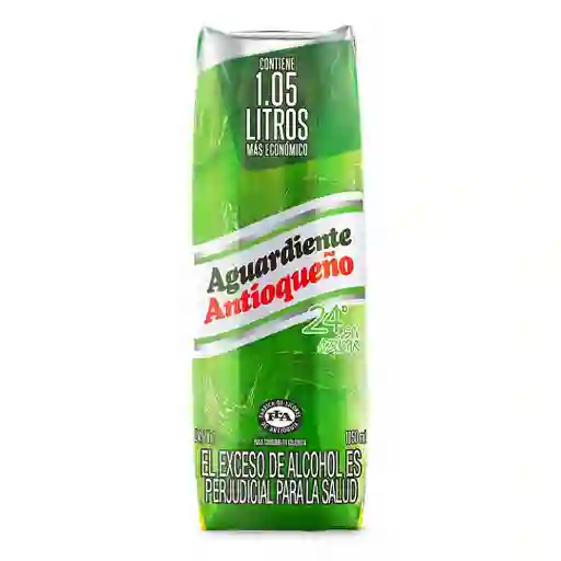 Antioqueño Aguardienteverde Litro X 1000 Ml