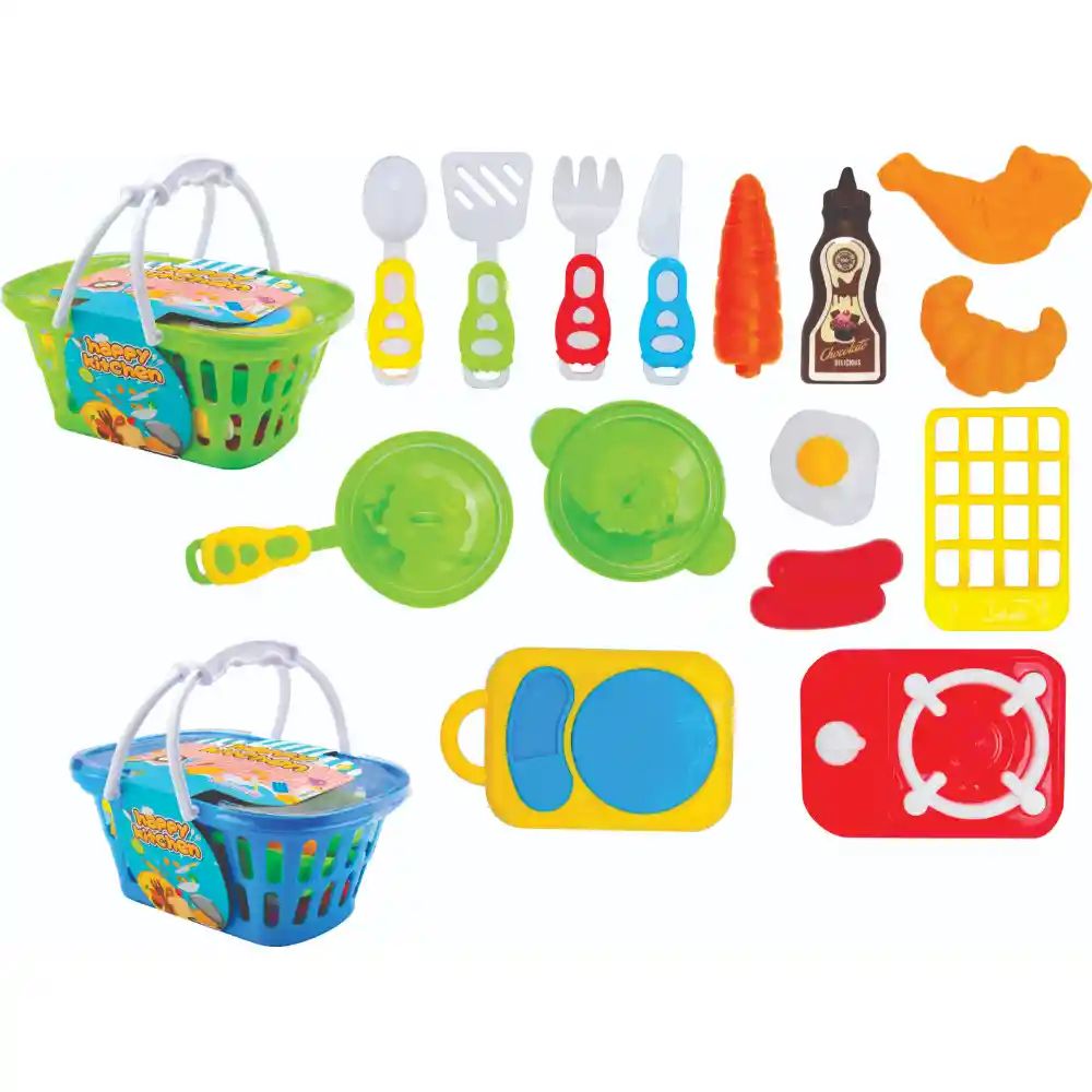 Set Cocina Happy Canasta