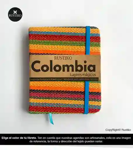 Libreta Tejida Colombia - Pequeño