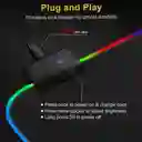 Pad Mouse Gamer Grande Rgb Luminoso Alfombrilla Led 90x40