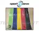Kit 5 Banda Elástica Sportfitness Tonificación Gym