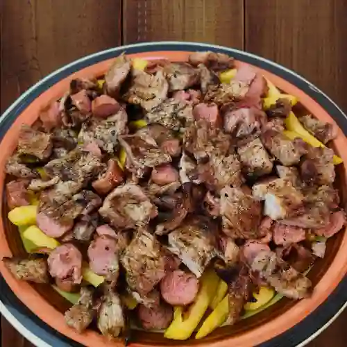 Salchipapa de Carne