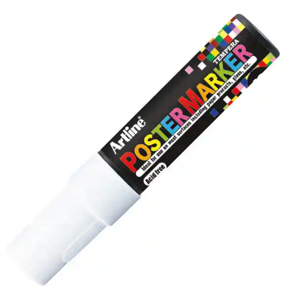 Poster Marker 12 Blanco