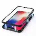 iPhone Funda Estuche Bomper Magnetico6 Plateado