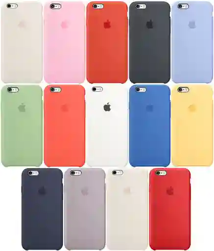 iPhone Carcasa Funda Silicona6 Negro