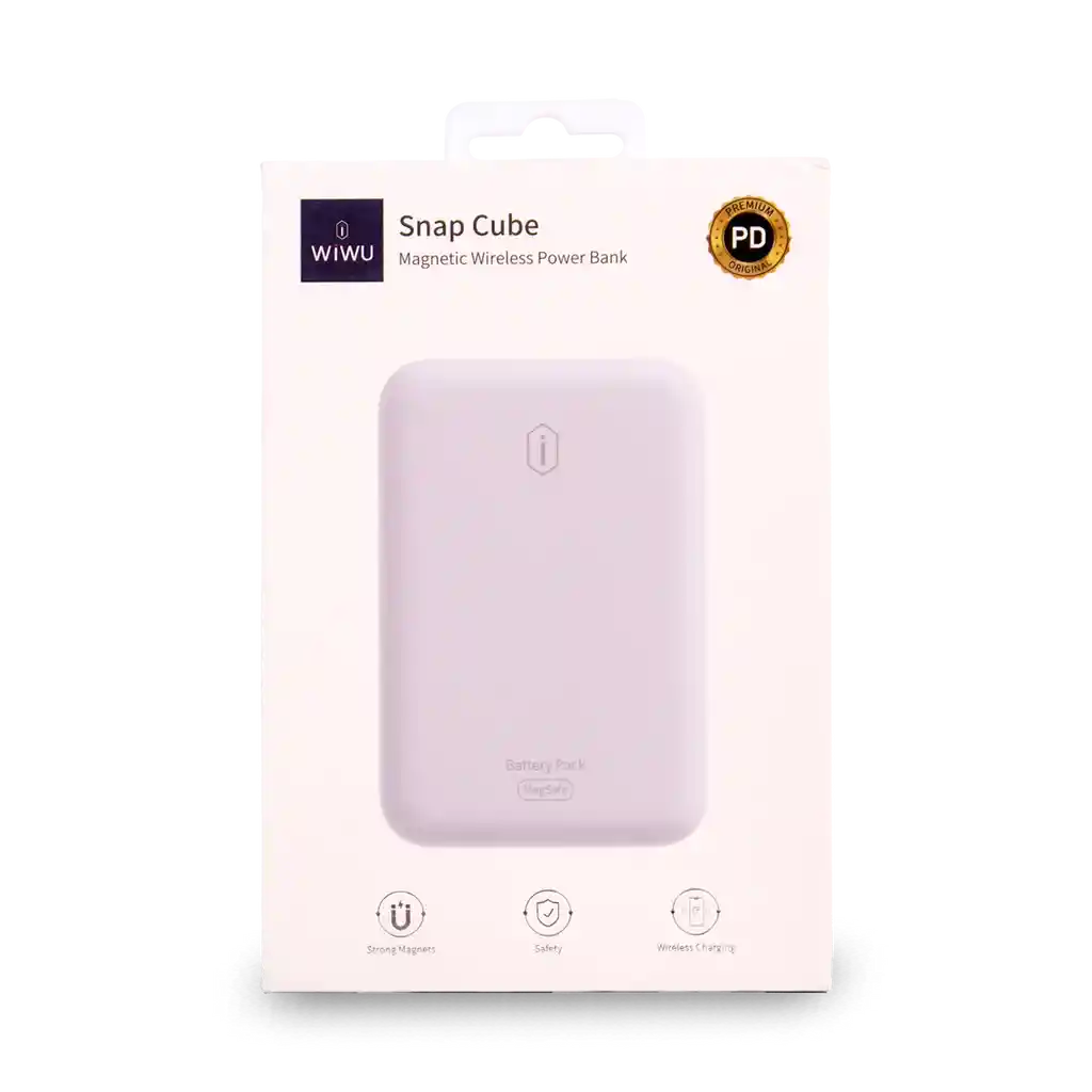 Power Bank Usb-a A Lightning Sc5000a Wiwu 5000mah(blanco)