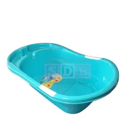 Bañera Tina Para Bebe Plásticas Sencilla Baño Azul Fisher