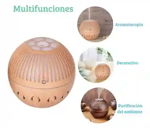 Humidificador Led Difusor De Aroma Rgb Ambientador + Esencia