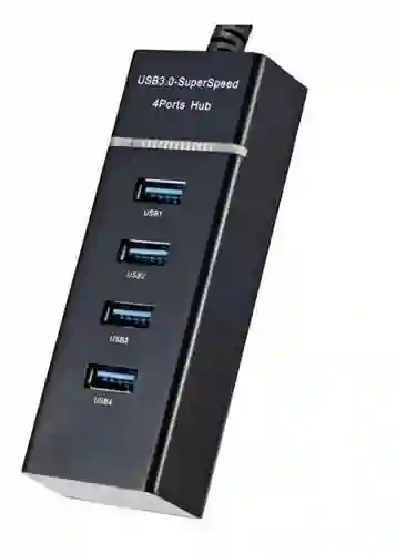 Adaptador Convertidor Multipuerto Usb 4 En 1 Hub Usb