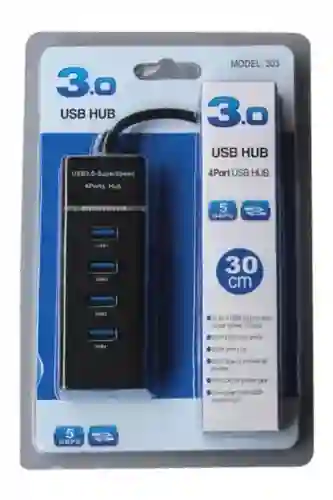 Hub Multipuertos Usb 3.0 4 Puertos