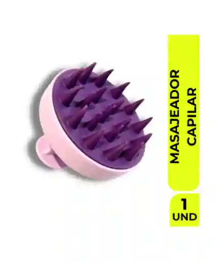 Neon Masajeador Capilar Morado
