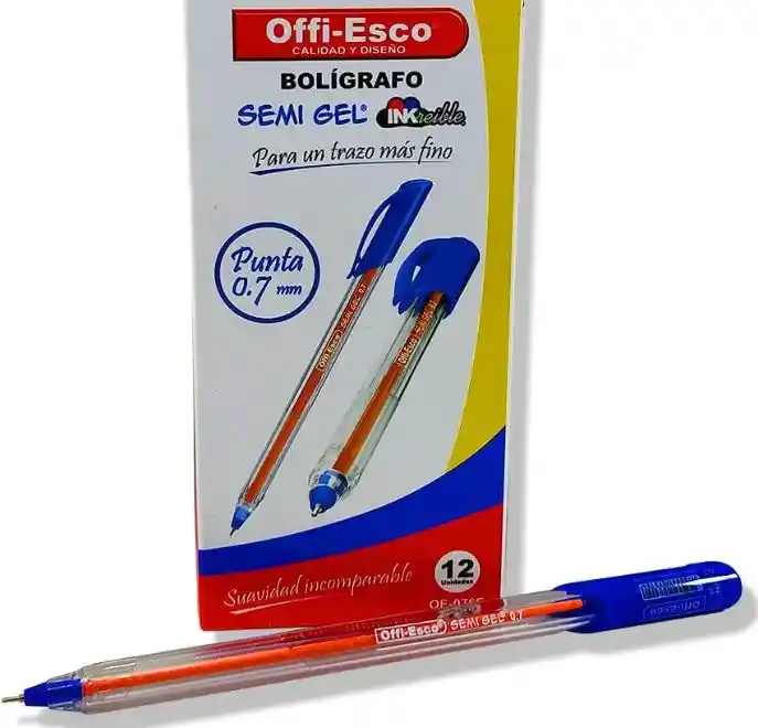 Esfero Boligrafo Offi-esco Azul