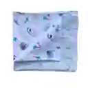 Cobija Para Bebé Sueño Profundo - Ositos Y Animalitos Azules