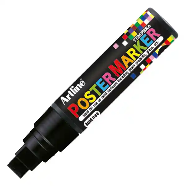 Poster Marker 12 Negro