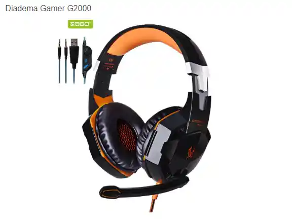 Diadema Gamer G2000