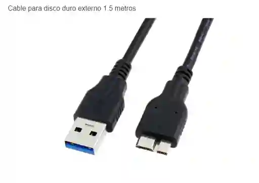 Cable Para Disco Duro Externo 1.5 Metros