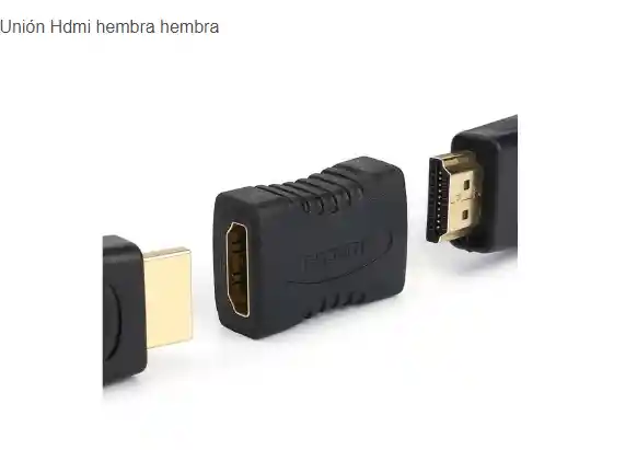 Unión Hdmi Hembra Hembra