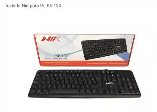 Teclado Nia Para Pc Kb 130