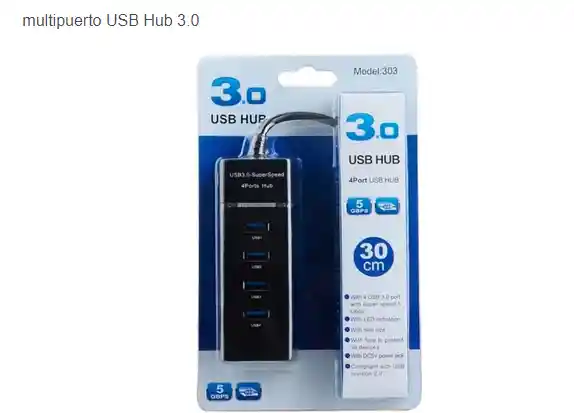 Multipuerto Usb Hub 3.0