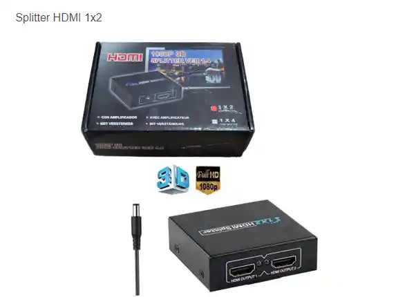 Splitter Hdmi 1x2