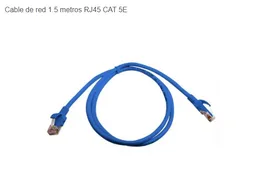 Cable De Red 1.5 Metros Rj45 Categoría 5