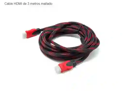 Cable Hdmi De 3 Metros Mallado