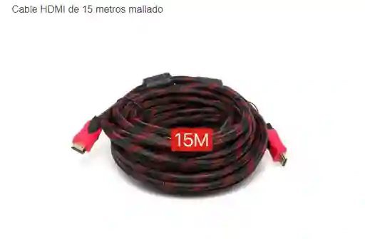 Cable Hdmi De 15 Metros Mallado