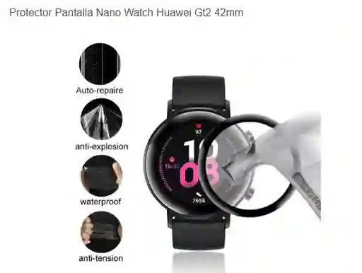 Protector Pantalla Nano Watch Huawei Gt2 42mm
