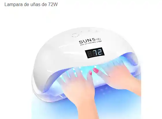 Lampara De Uñas De 72w