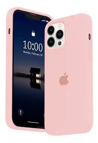 Silicon Case Iphone 14 Pro Max (rosa )