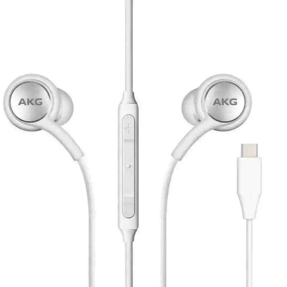 Audifonos Samsung Akg Tipo C Blancos