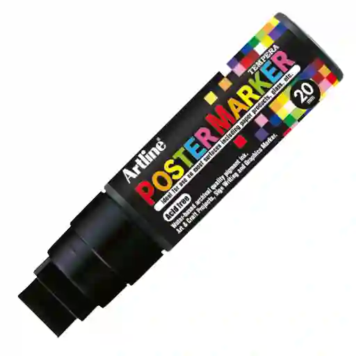 Poster Marker 20 Negro